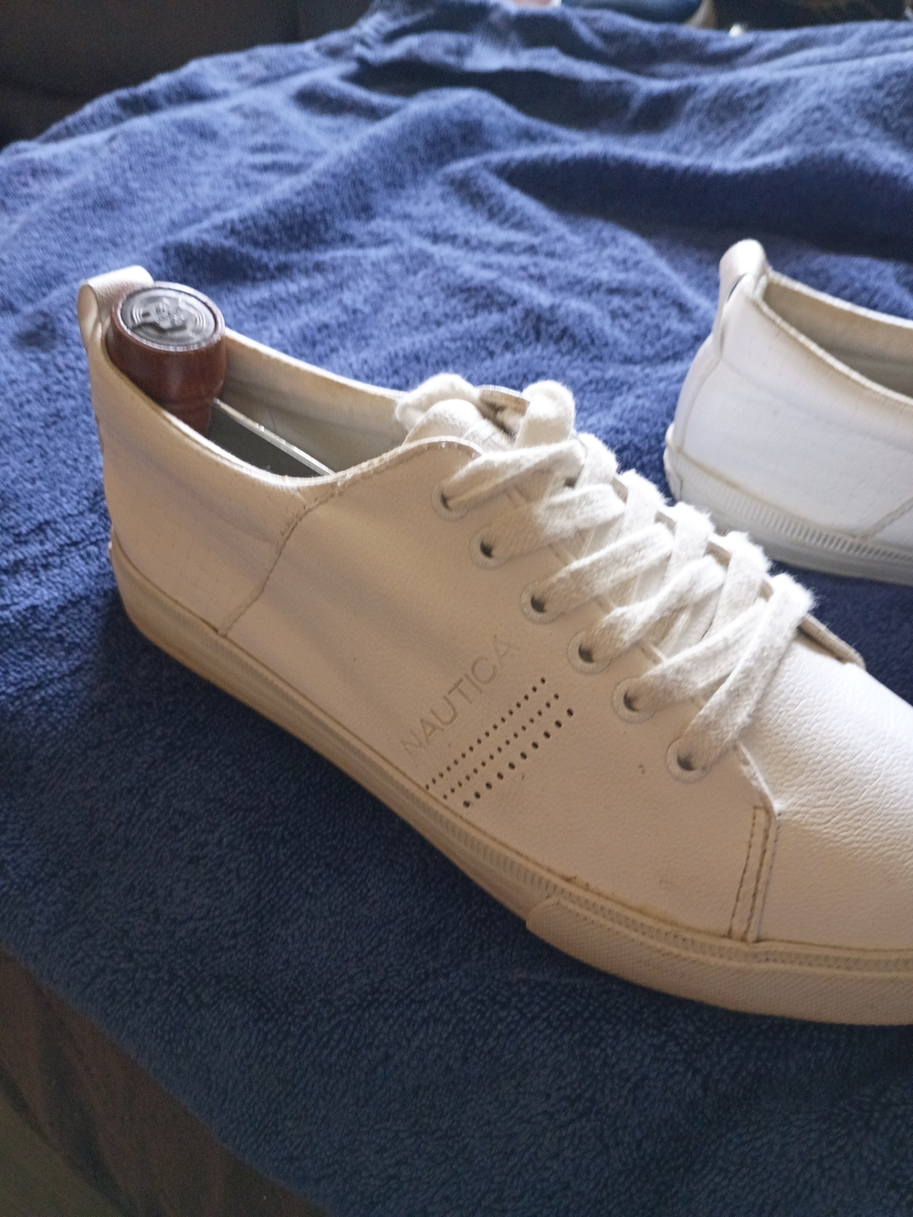 Nautica White Women's Athletic Sneakers - Picture 5 of 6